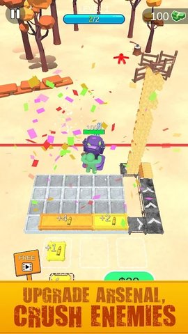 击碎障碍夺取宝箱有多爽？合成子弹(Merge Bullet)给你答案！